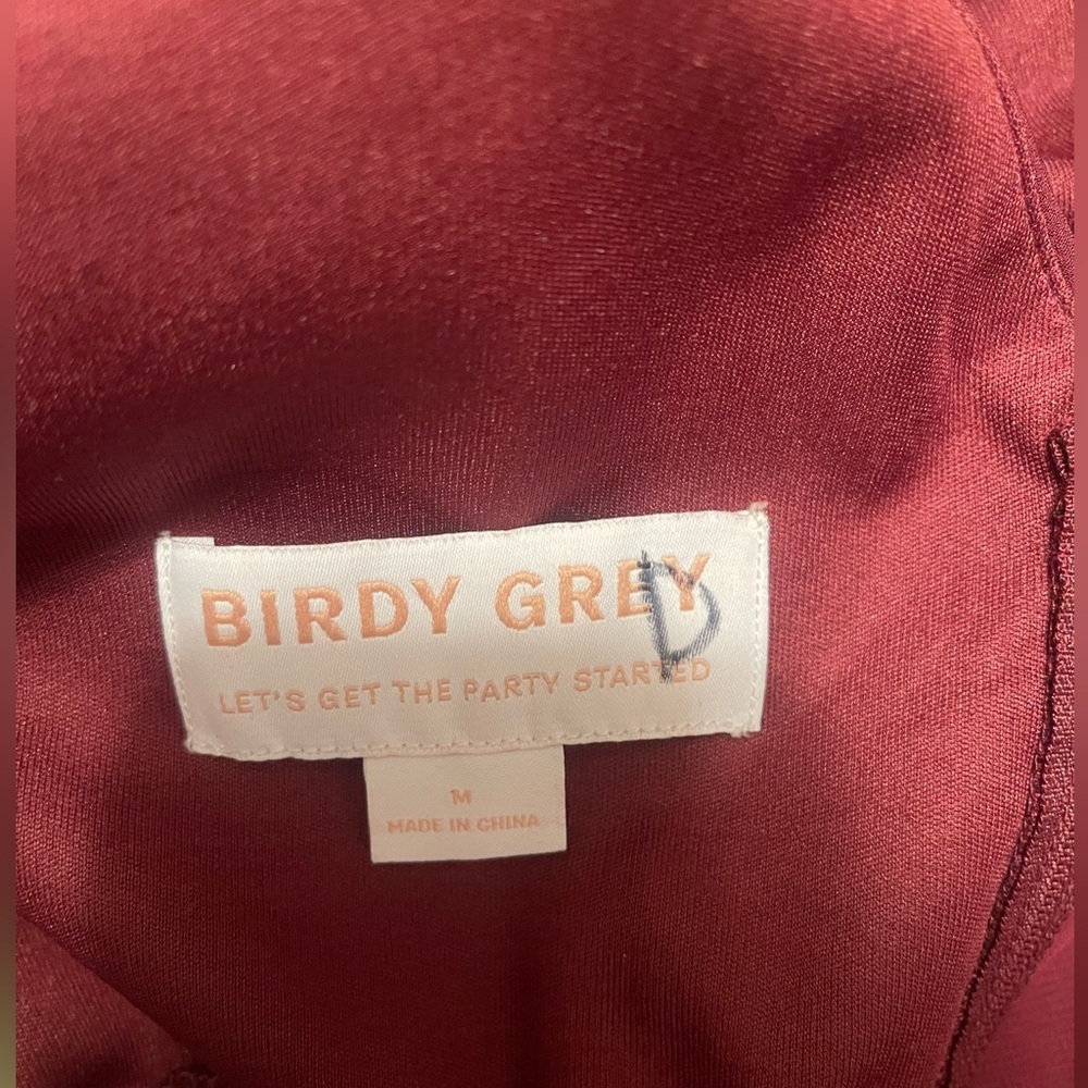 BIRDY GREY, Elegant Burgundy Maxi Dress - Picture 7 of 8